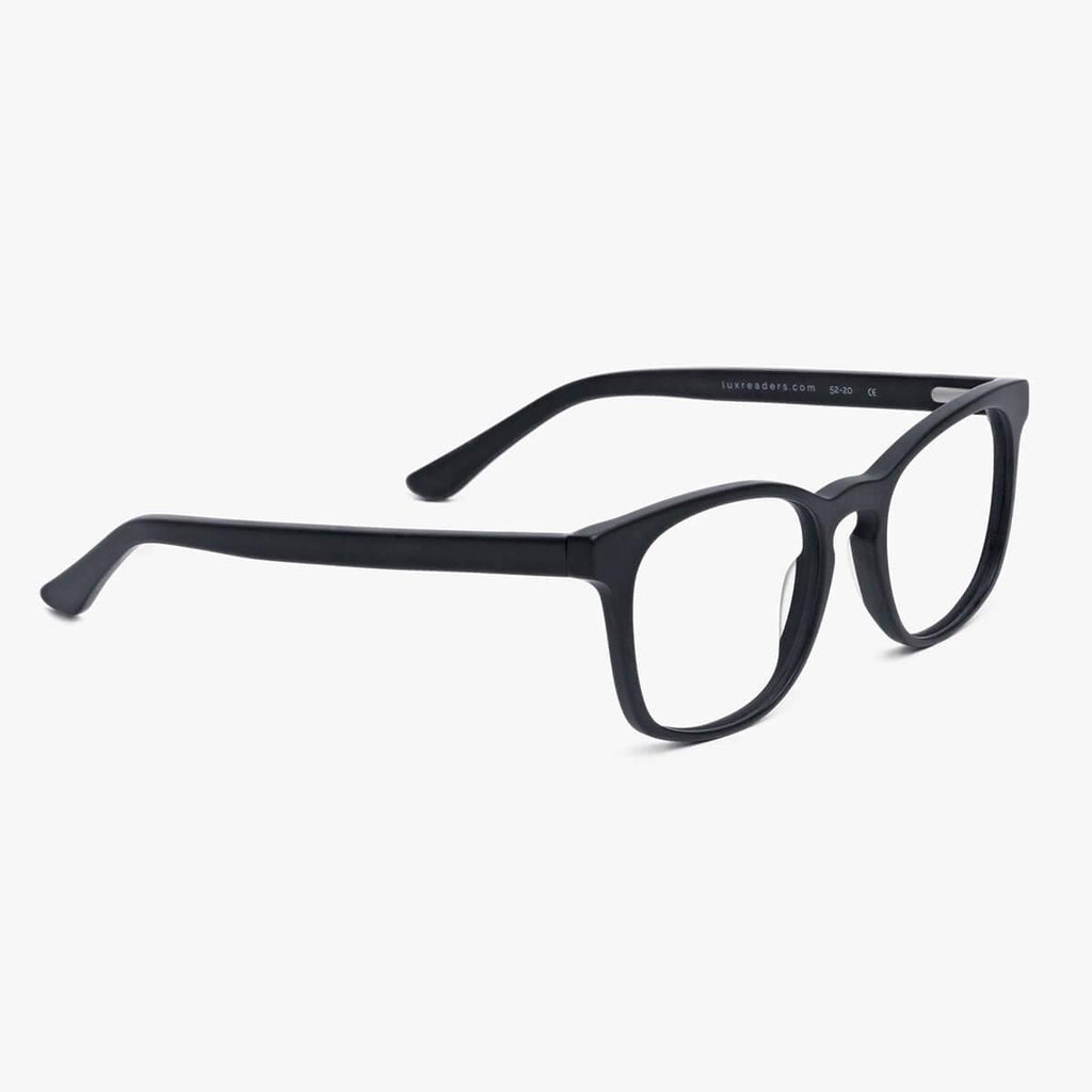 womens bornholm black blue light glasses - www.luxreaderssweden.com