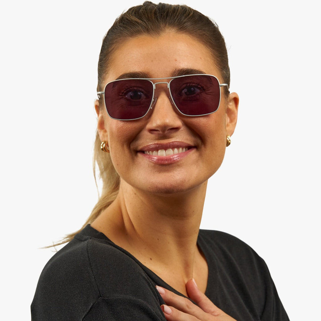 womens lidkoping steel sunglasses - www.luxreaderssweden.com