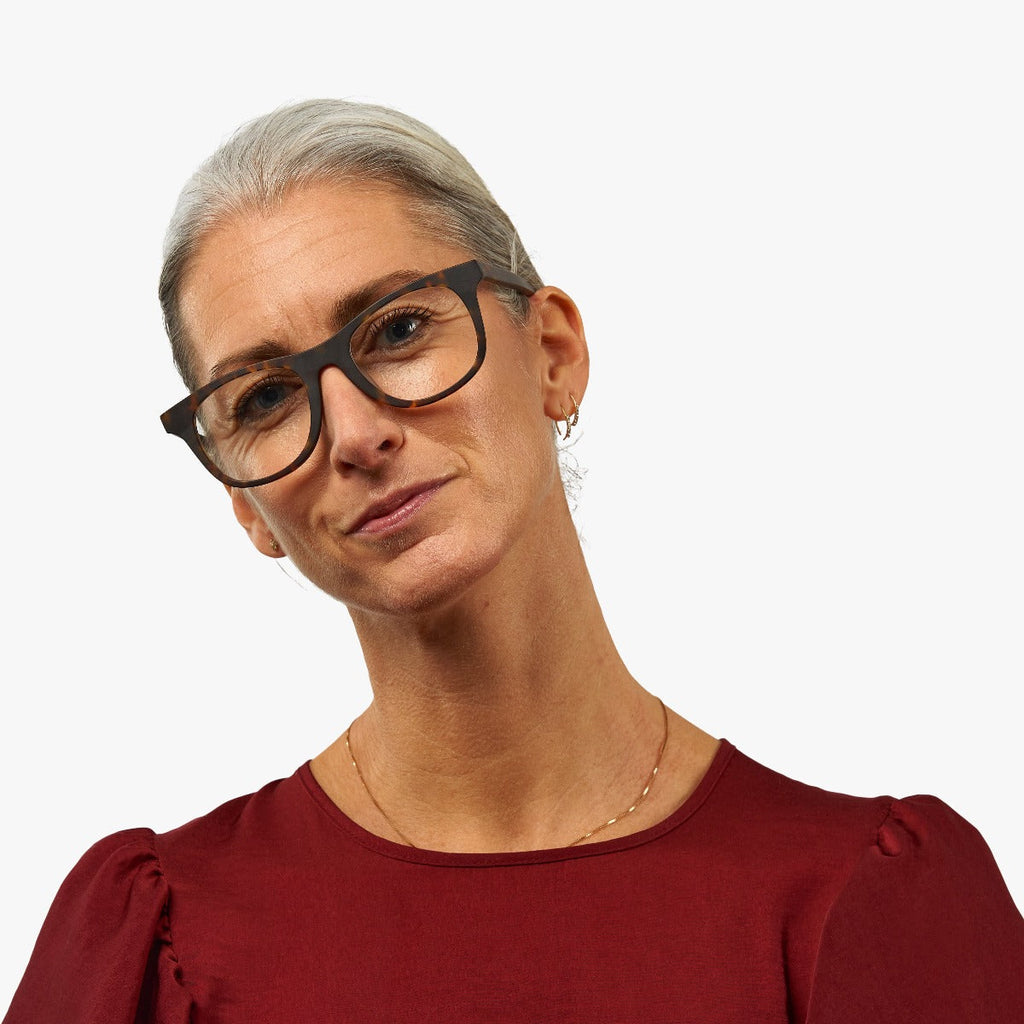 malmo dark turtle reading glasses - www.luxreaderssweden.com