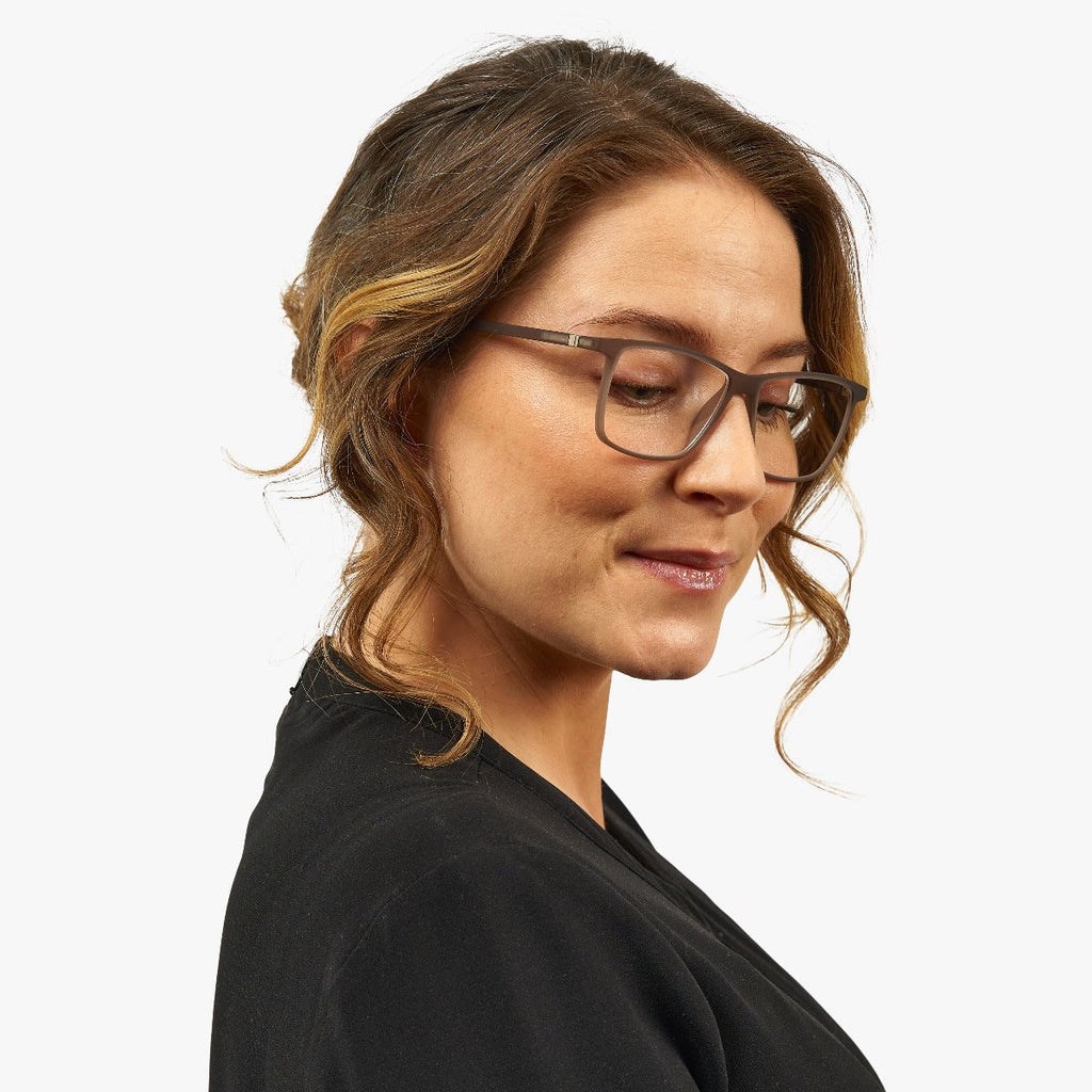 womens kobenhavn grey reading glasses - www.luxreaderssweden.com