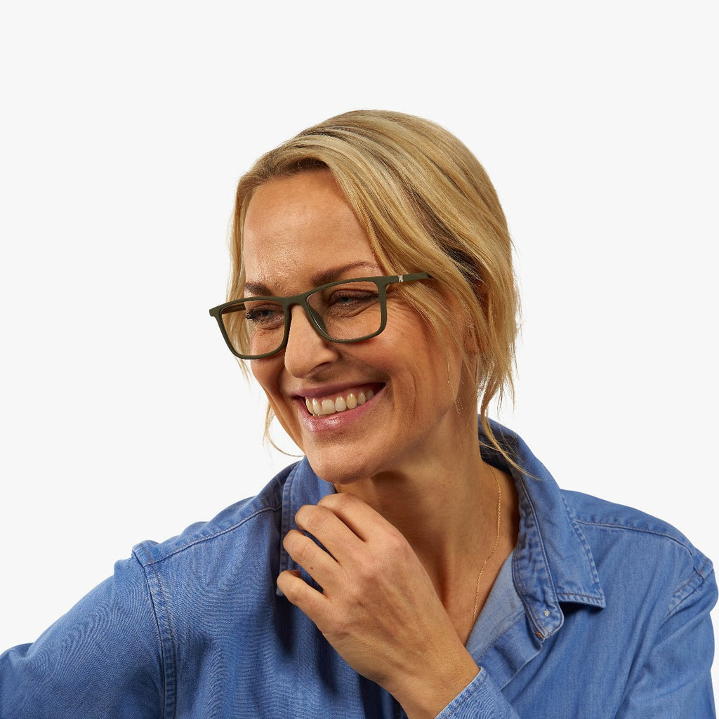 womens skagen dark army blue light glasses - www.luxreaderssweden.com