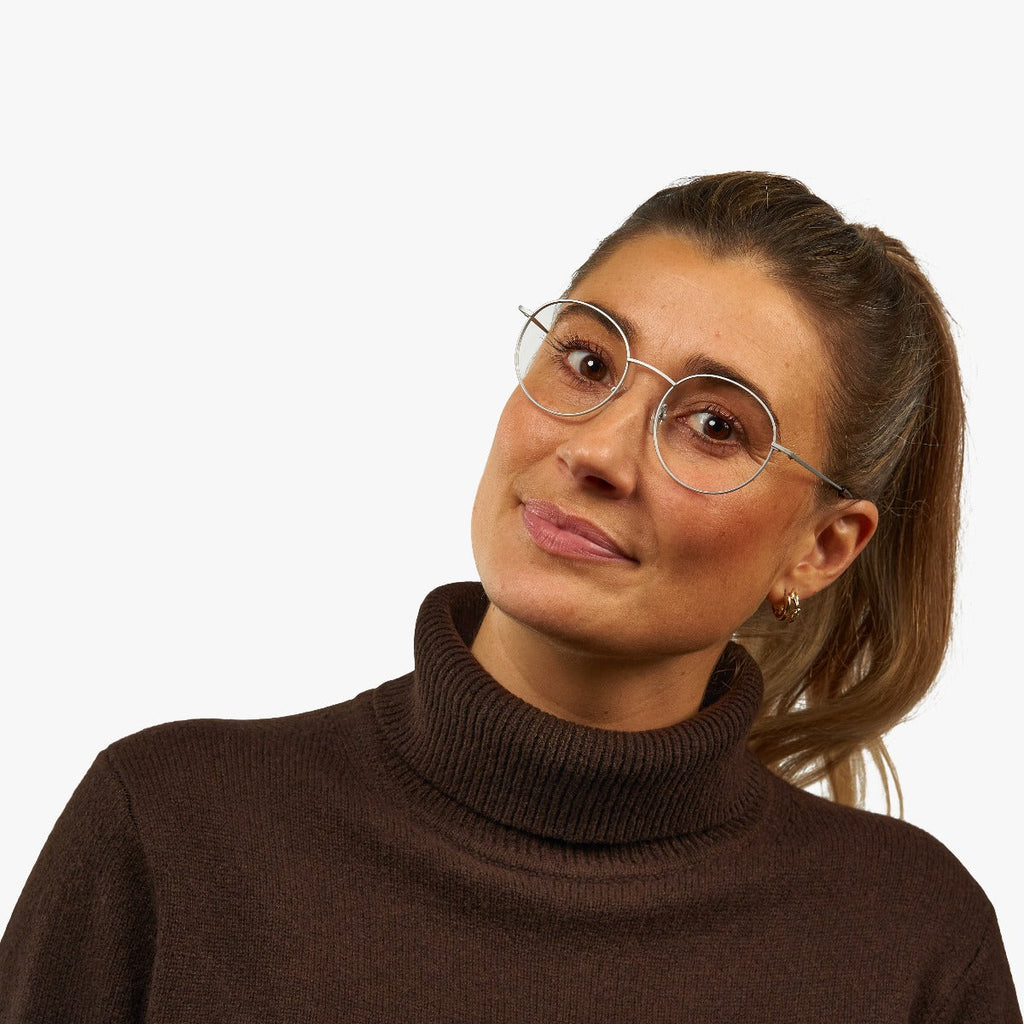 womens tromso steel reading glasses - www.luxreaderssweden.com