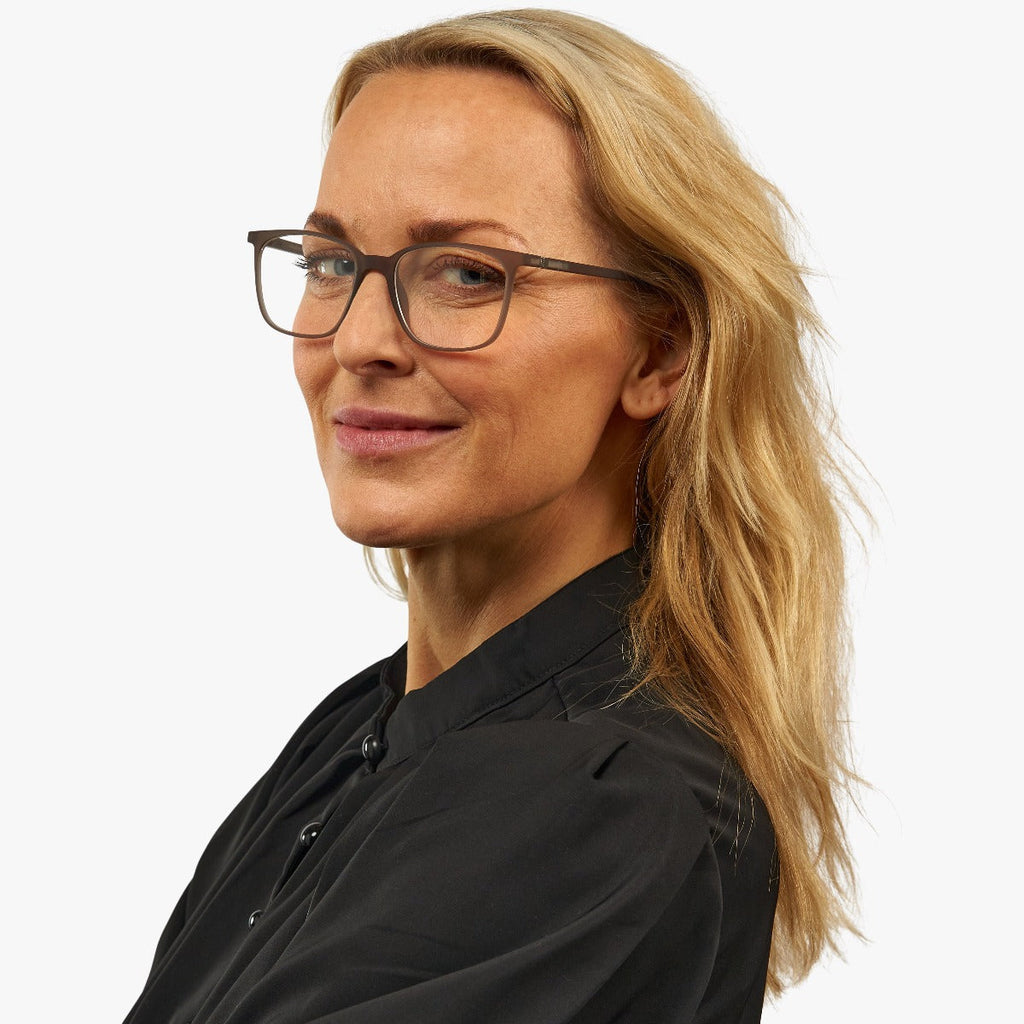 womens fyn grey reading glasses - www.luxreaderssweden.com