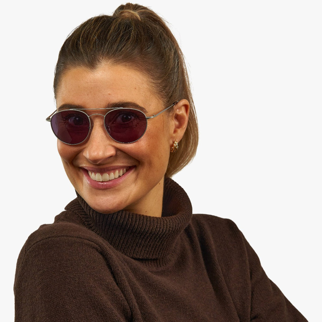 womens goteborg steel sunglasses - www.luxreaderssweden.com