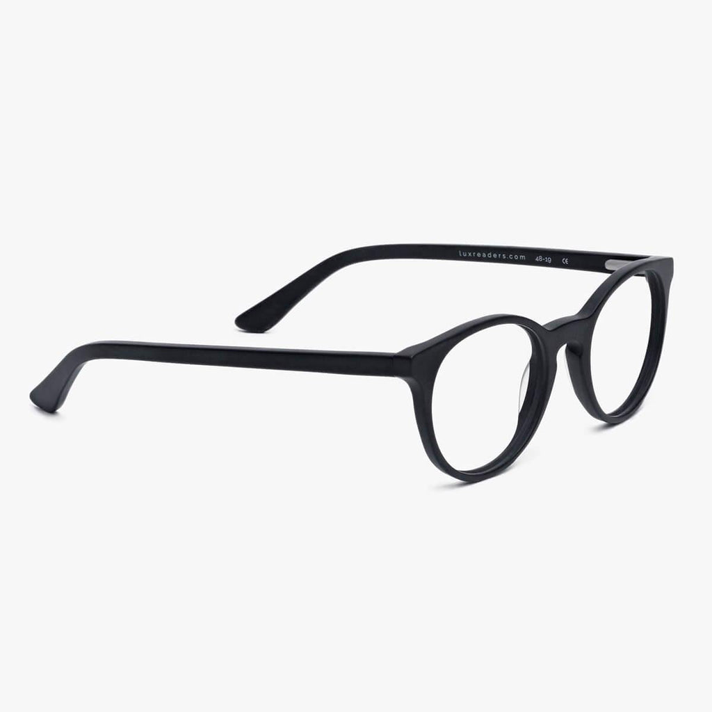 womens orebro black blue light glasses - www.luxreaderssweden.com