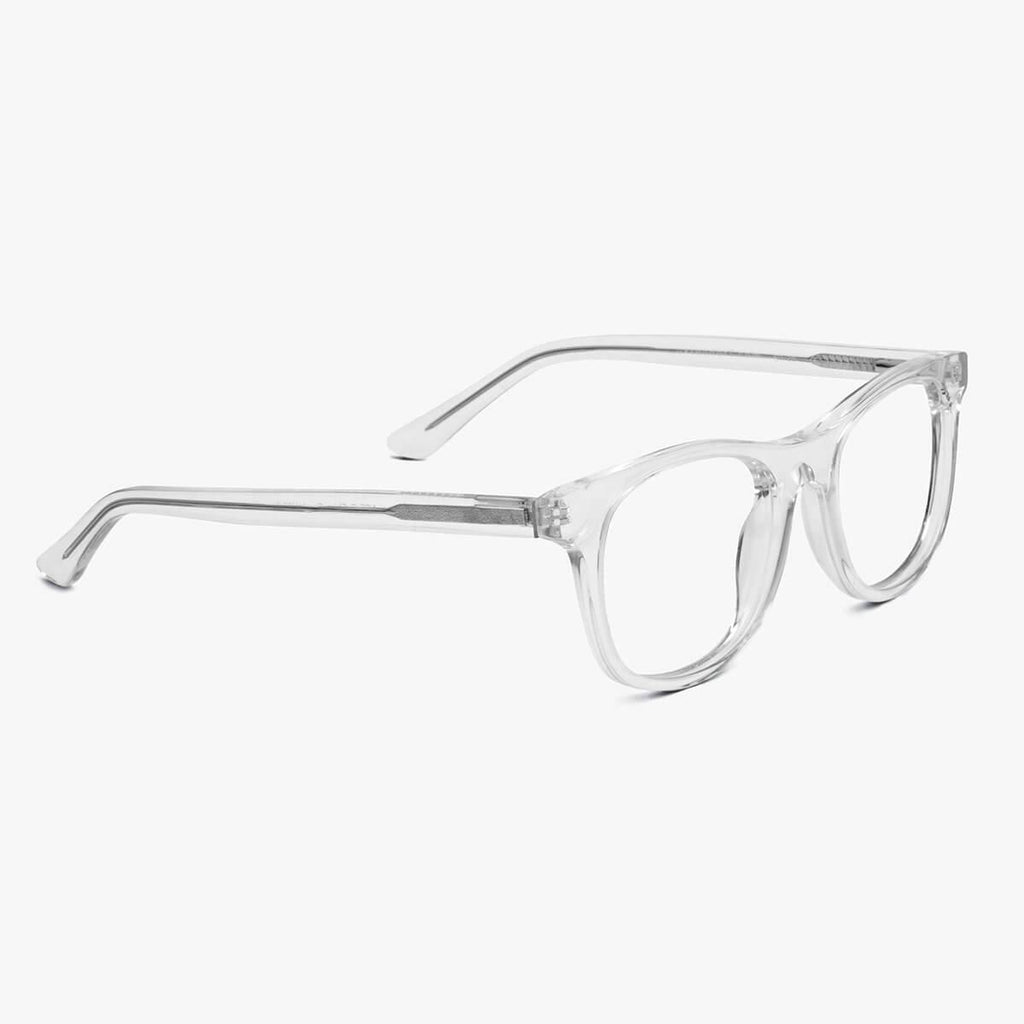 malmo crystal white reading glasses - www.luxreaderssweden.com