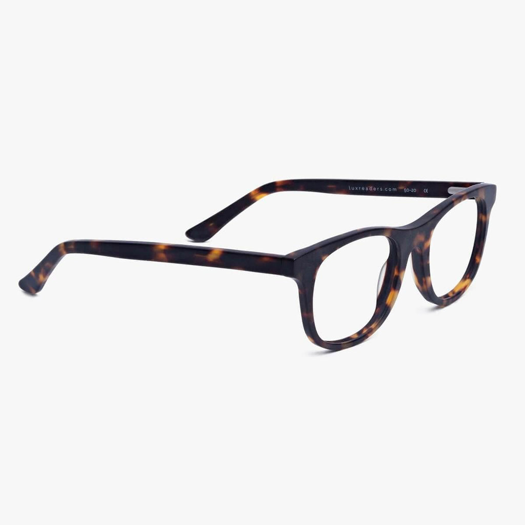 malmo dark turtle blue light glasses - www.luxreaderssweden.com