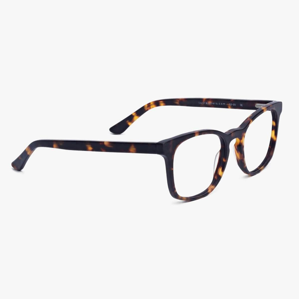 womens bornholm dark turtle blue light glasses - www.luxreaderssweden.com