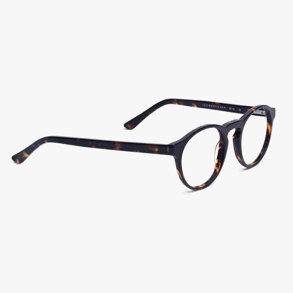 trondheim dark turtle reading glasses - www.luxreaderssweden.com