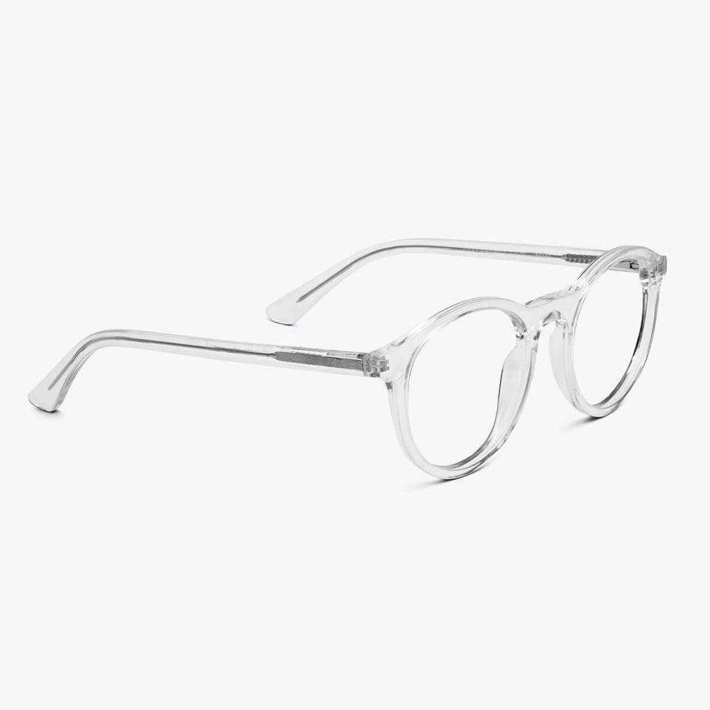 lokken crystal white reading glasses - www.luxreaderssweden.com