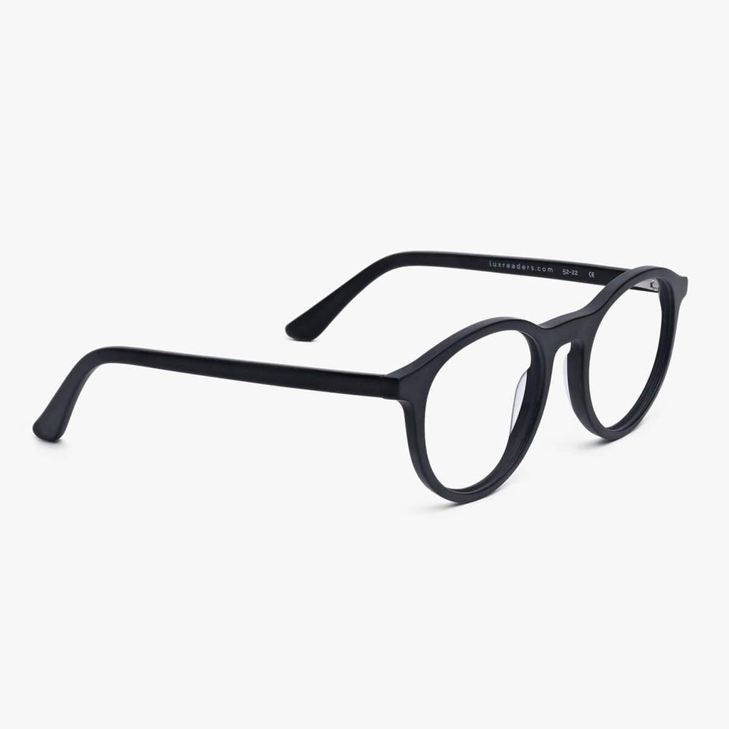 lokken black reading glasses - www.luxreaderssweden.com