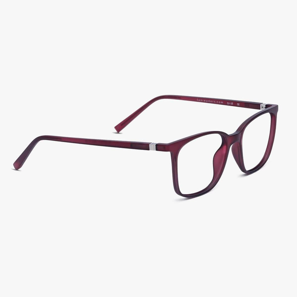 fyn red reading glasses - www.luxreaderssweden.com