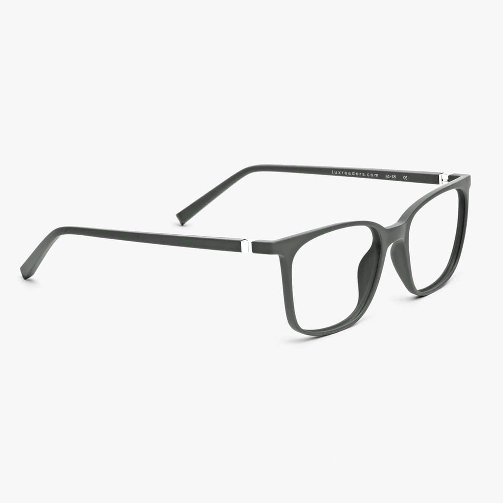 mens fyn dark army blue light glasses - www.luxreaderssweden.com