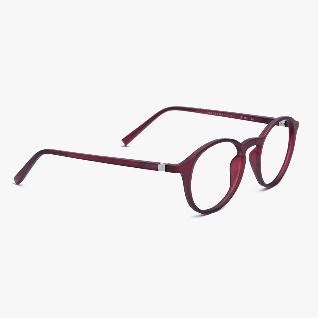 laeso red reading glasses - www.luxreaderssweden.com