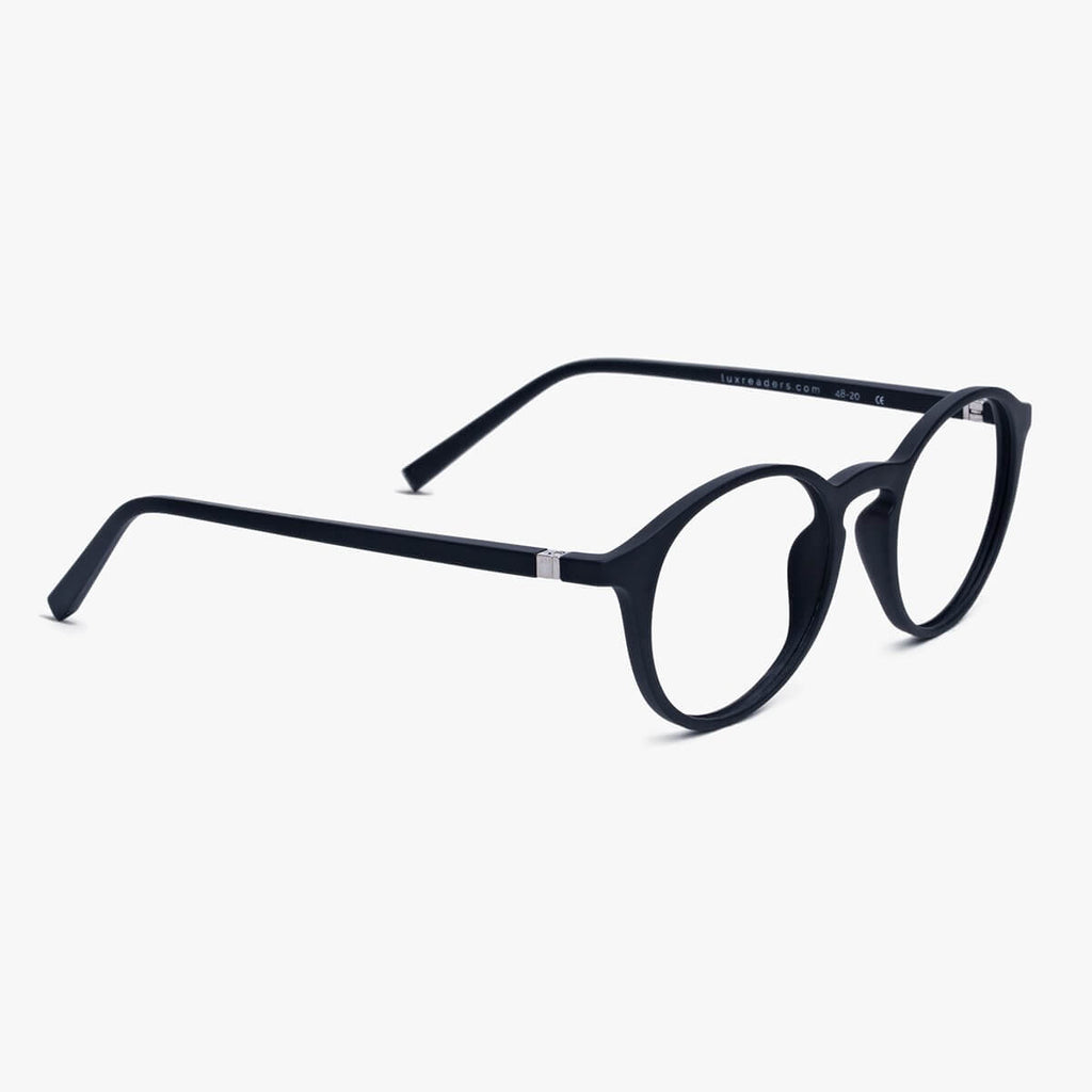 laeso black reading glasses - www.luxreaderssweden.com