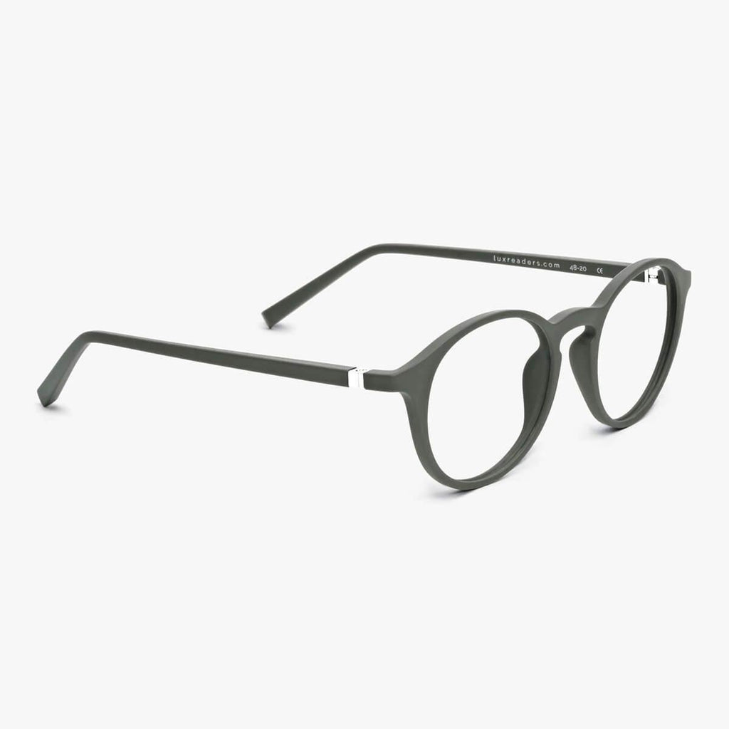 mens laeso dark army reading glasses - www.luxreaderssweden.com