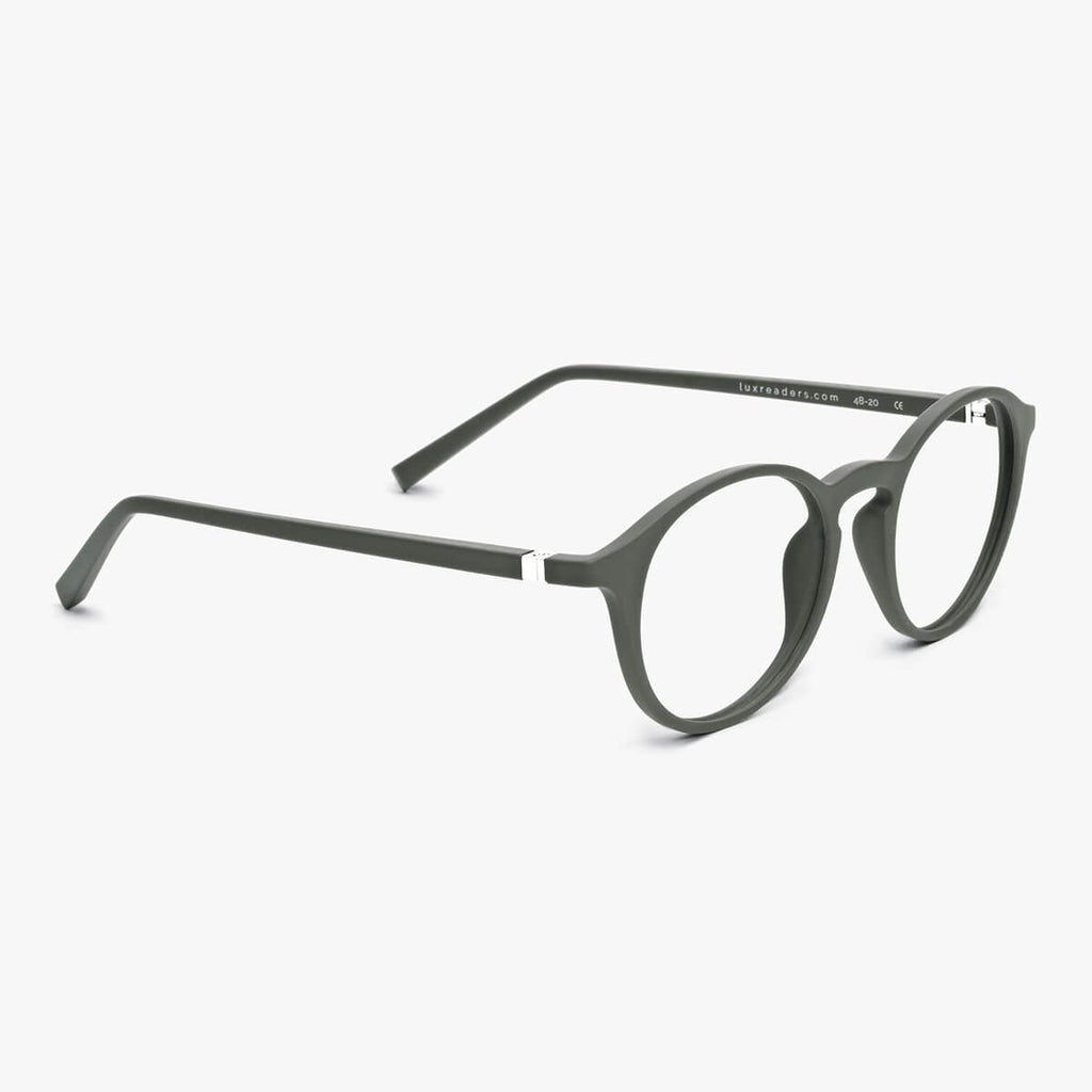 laeso dark army reading glasses - www.luxreaderssweden.com