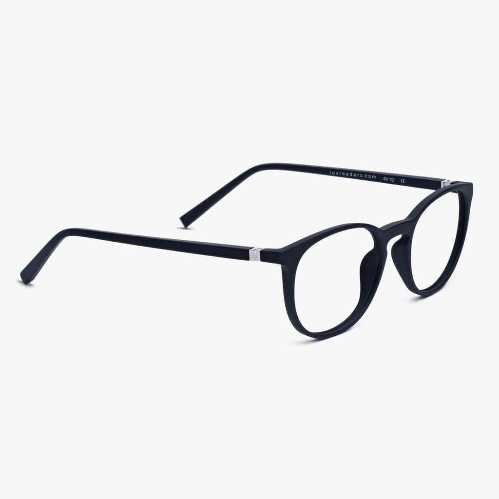 stockholm black reading glasses - www.luxreaderssweden.com