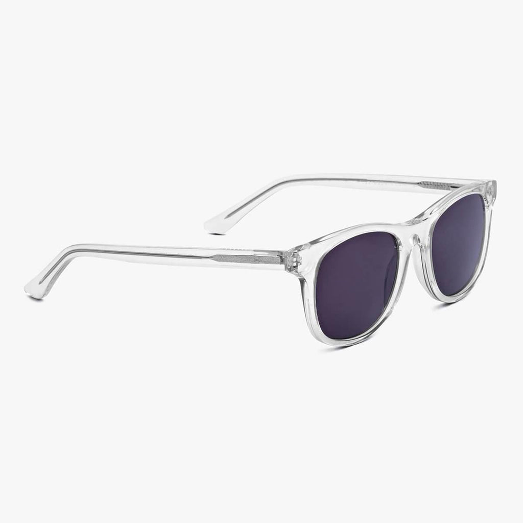 mens malmo crystal white sunglasses - www.luxreaderssweden.com