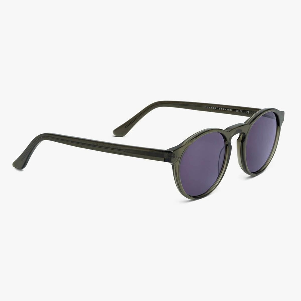 trondheim shiny olive sunglasses - www.luxreaderssweden.com