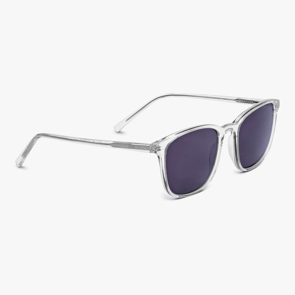 mens ebeltoft crystal white sunglasses - www.luxreaderssweden.com