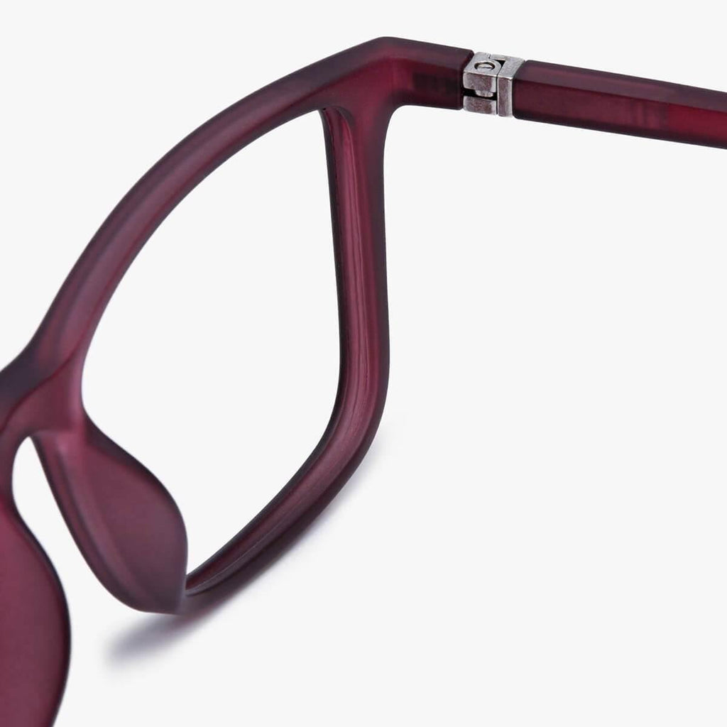 womens skagen red reading glasses - www.luxreaderssweden.com