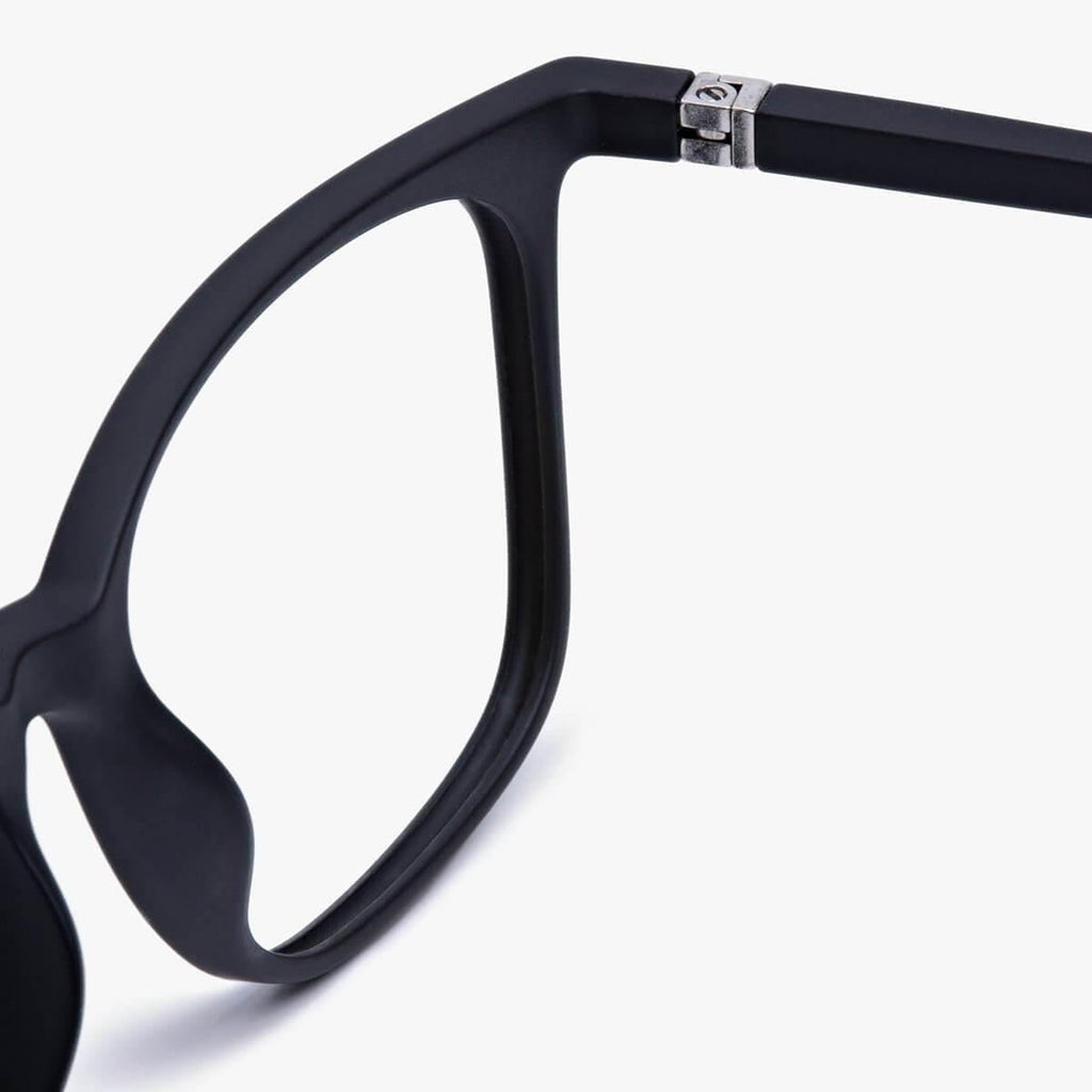 womens fyn black blue light glasses - www.luxreaderssweden.com