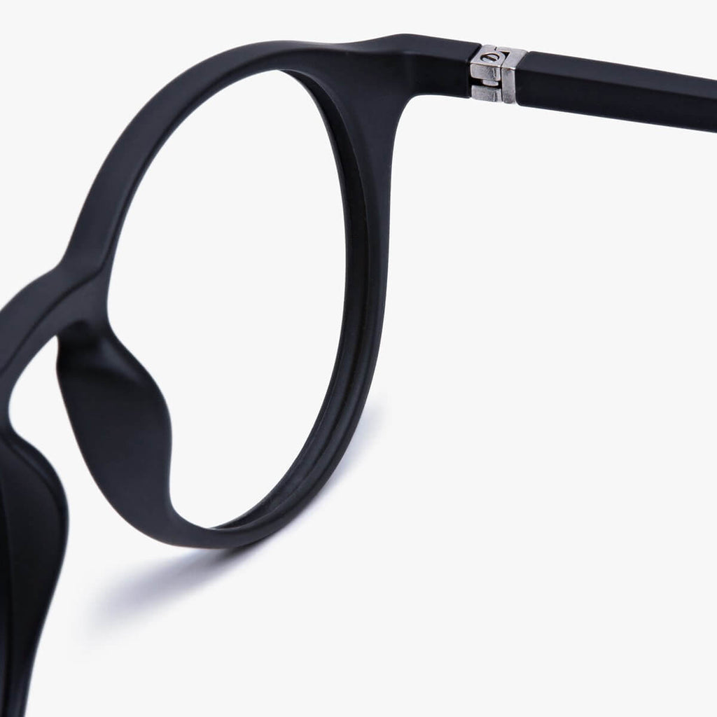 laeso black reading glasses - www.luxreaderssweden.com