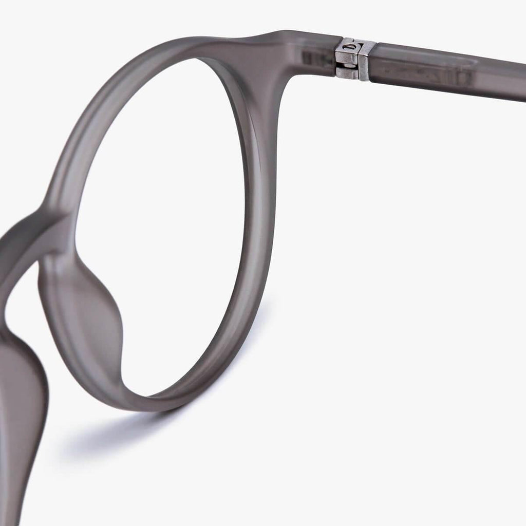 womens laeso grey blue light glasses - www.luxreaderssweden.com