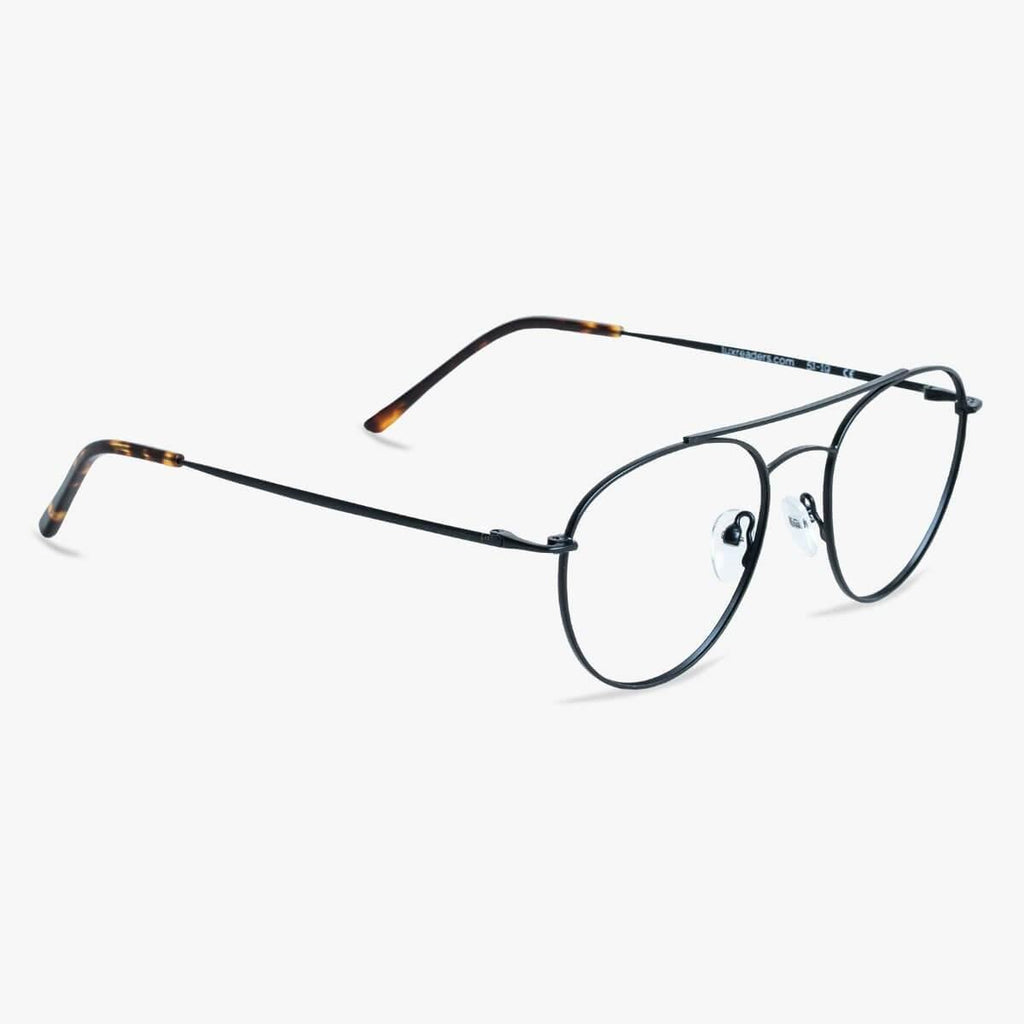 goteborg black reading glasses - www.luxreaderssweden.com