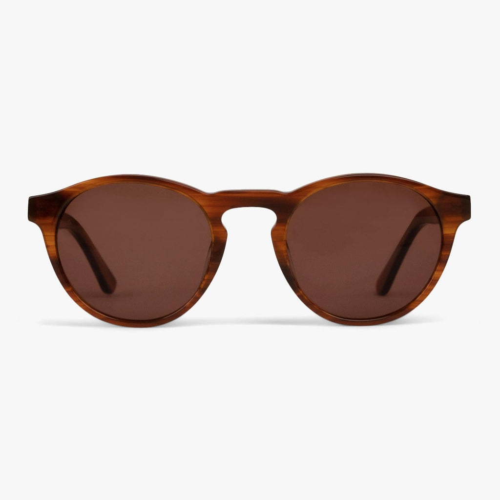 Köp Men's Morgan Shiny Walnut Solglasögon - www.luxreaderssweden.com